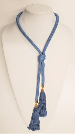Brynleigh Necklace, Blue/Gold