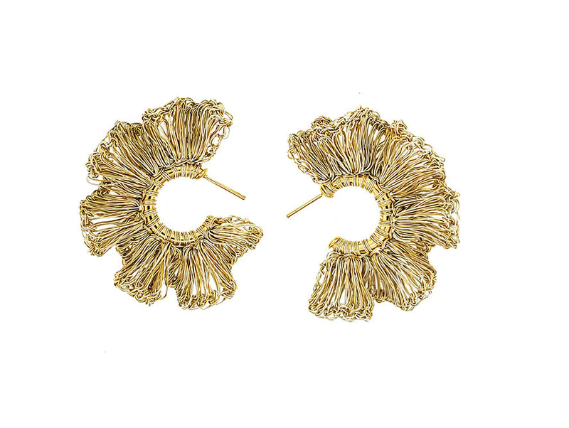 Haven Earring, Vintage Gold Small – The Accessory Junkie