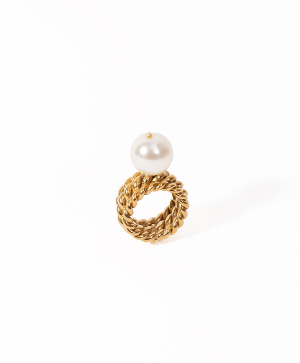 Coco Ring, Gold/Pearl