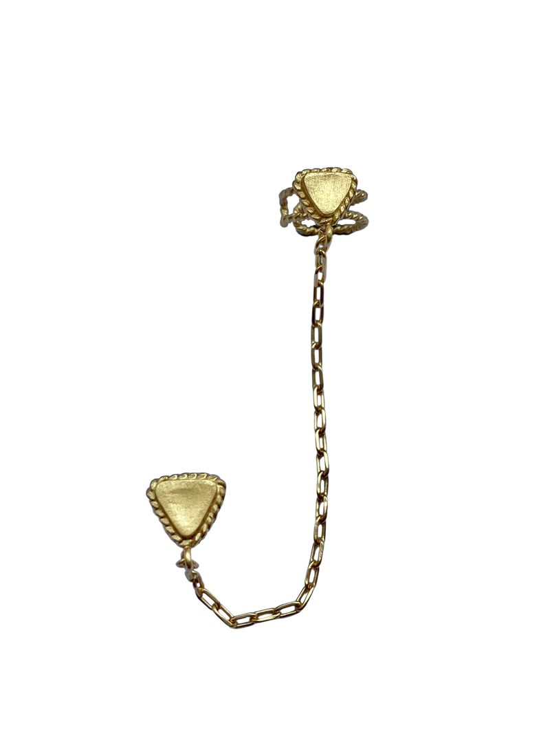 Fleurine Earring, Gold
