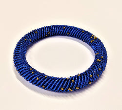 Ari Bracelet, Blue/Gold