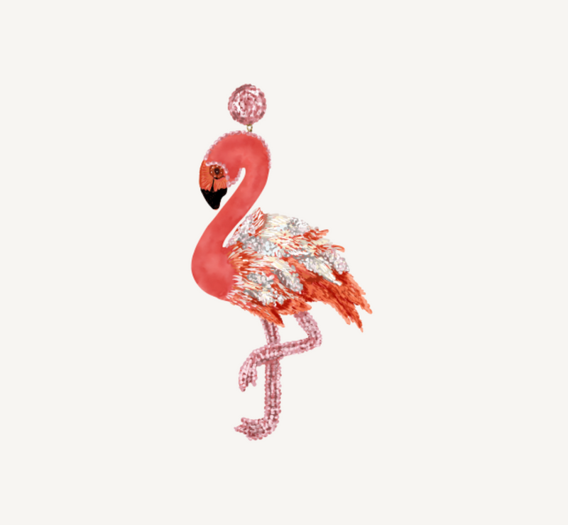 Naomi Earring, Flamingo